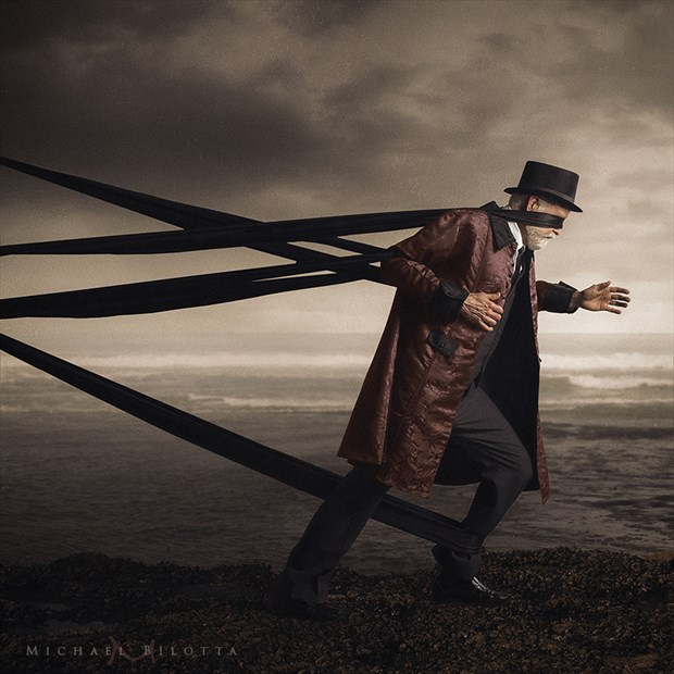 %22The Pull Of The Tidal King%22 Surreal Photo by Photographer Michael Bilotta